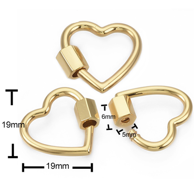 B-CB047 6mm Belcher Link HEART CLASP 14k Gold GL bracelet