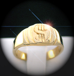 BAR-3 - Kids $ Dollar Baby Ring