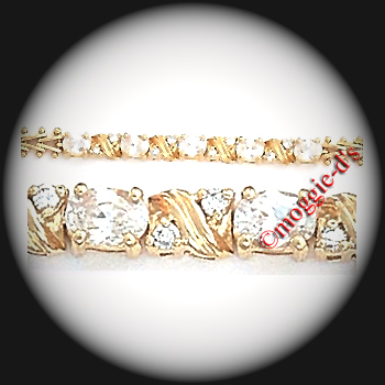 BSA-4 April Diamond Birthstone Bracelet