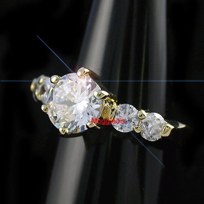 LR-118 Ladies 2.9ct Created Diamond Ring
