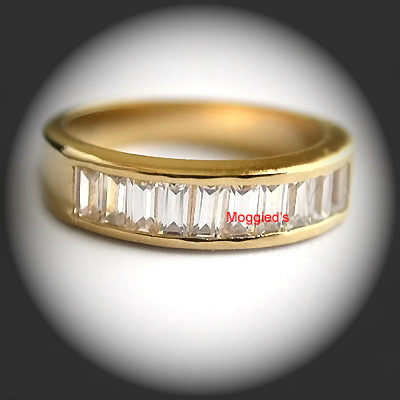 LR-15- Ladies Created Diamond Ring