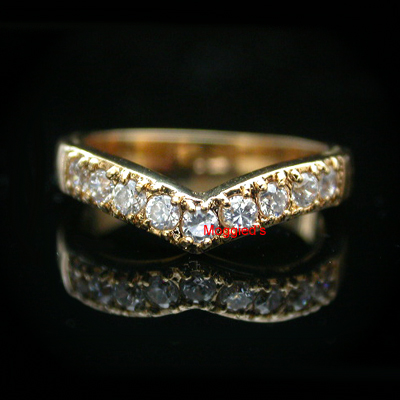 LR-8a- Ladies Created Diamond Anniversary Ring