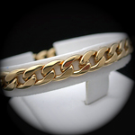 B-36a 6mm Rounded Curb Link bracelet