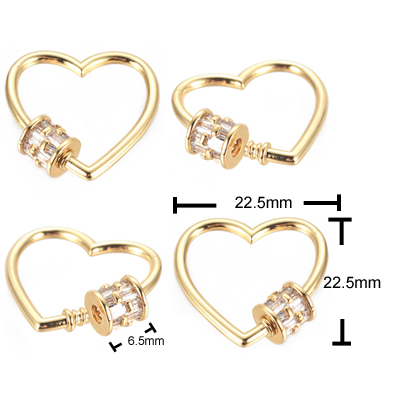 B-CB105 6mm Belcher Link CZ HEART CLASP 14k Gold GL bracelet
