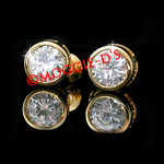 CZE-27 - 1.58ct Created Diamond Stud Earrings