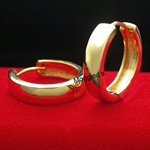 HE-83 - 18mm Hoop Earrings